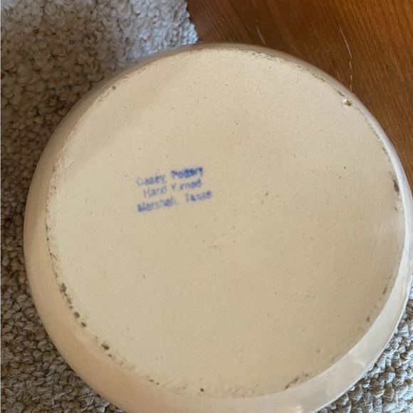 Vintage Casey Stoneware Blue and Cream Duck Art Pitcher EUC!! - Picture 11 of 16